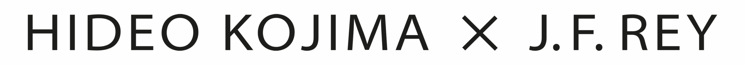HIDEO KOJIMA X JFREY logo BLK